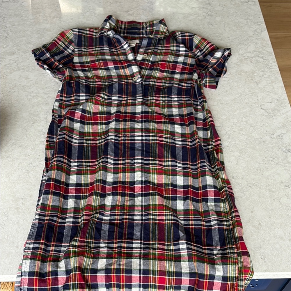 J. Crew Multicolor Plaid Shirt